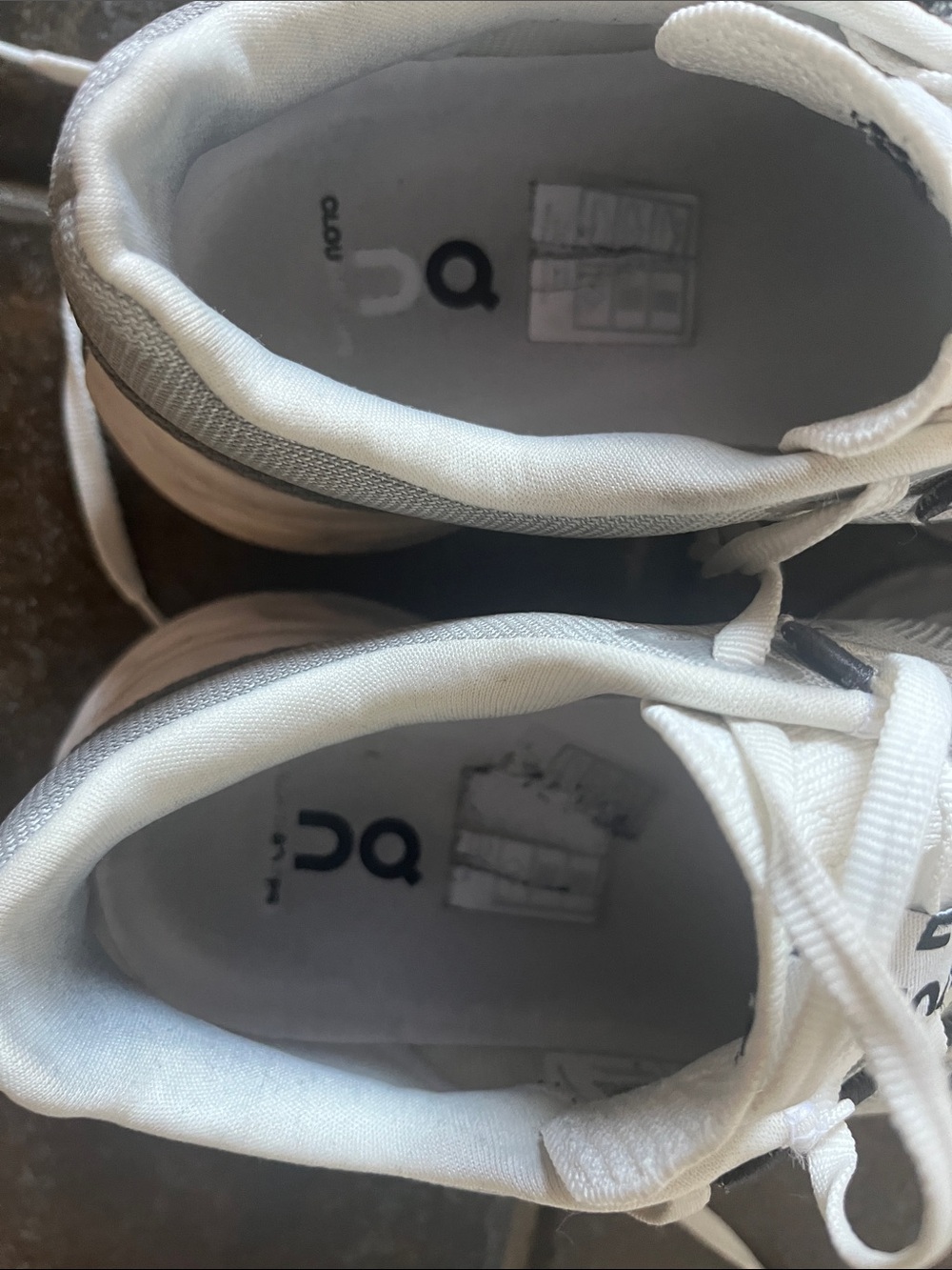 On Cloud Eclipse Running Shoes Alloy White Women’s 7 EUC Athletic Sneakers - Picture 4 of 14
